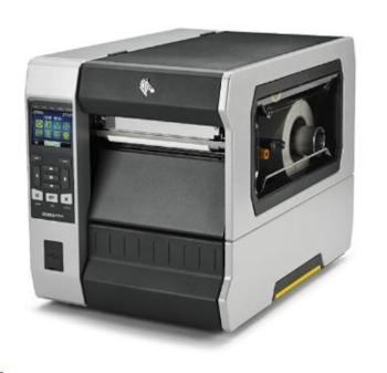 Zebra ZT62062-T2E0100Z ZT620 label printer, 8 dots/mm (203 dpi), peeler, rewind, disp., ZPL, ZPLII, USB, RS232, BT, Ethernet