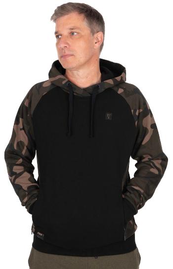 Fox mikina black/camo pullover premium 310 hoodie - xl