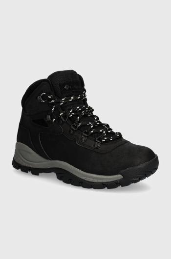 Topánky Columbia Newton Ridge Plus dámske, čierna farba, zateplené, 1424692
