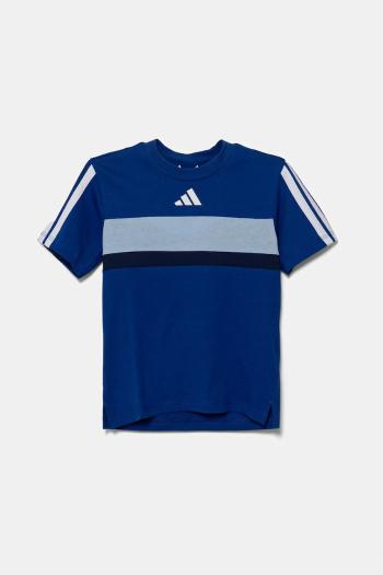 Detské bavlnené tričko adidas vzorovaná, JC7470