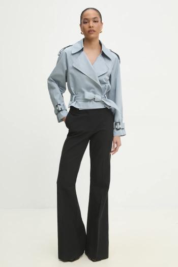 Trenčkot Answear.LAB prechodná, oversize