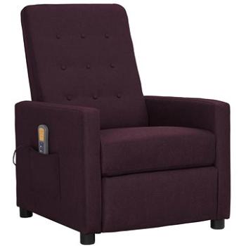 Shumee polohovacie fialové textil, 338997