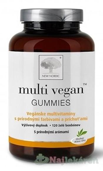 NEW NORDIC multi vegan GUMMIES multivitamínové želé 120ks