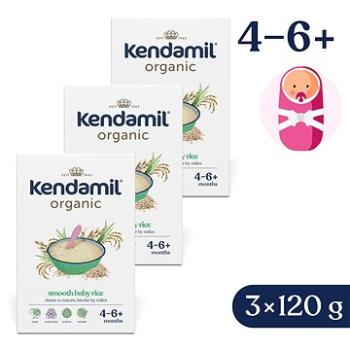 Kendamil BIO nemliečna ryžová kaša (3× 120 g) (8594200263072)