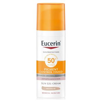 EUCERIN Sun Pigment Control Tinted Emulzia na opaľovanie na tvár SPF50+ medium 50 ml