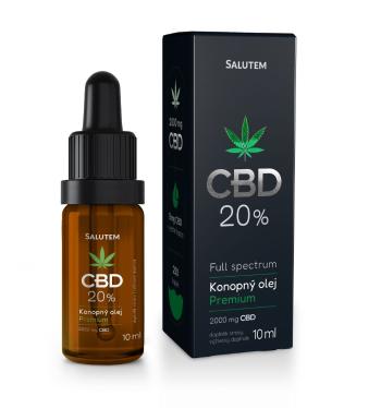 Salutem CBD 20% konopný olej Premium 10 ml