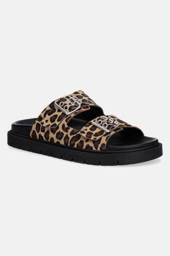 Semišové šľapky Copenhagen Suede dámske, hnedá farba, CPH796