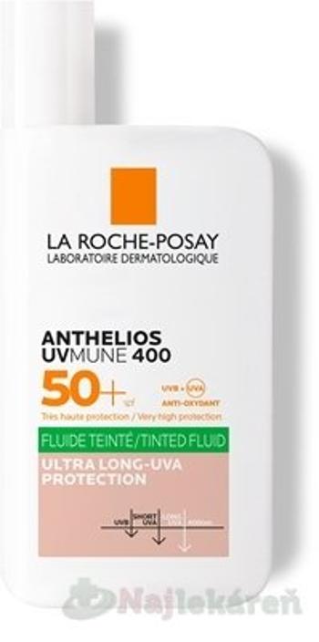 La Roche-Posay Anthelios UV Mune 400 fluid na opaľovanie zafarbený SPF50+ 50 ml