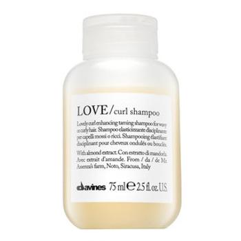 Davines Essential Haircare Love Curl Shampoo vyživujúci šampón pre vlnité a kučeravé vlasy 75 ml