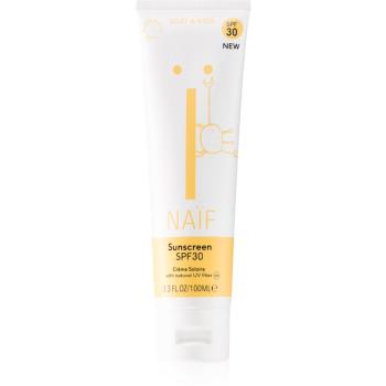 Naif Baby & Kids Sunscreen SPF 30 detský krém na opaľovanie SPF 30 100 ml