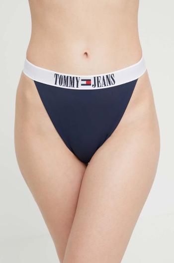 Brazílske plavkové nohavičky Tommy Jeans tmavomodrá farba