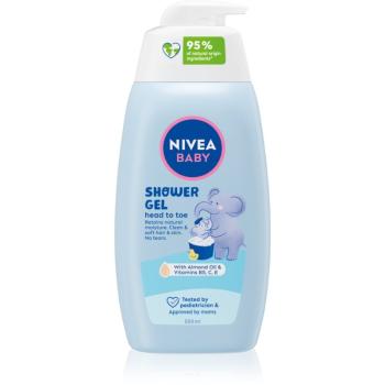 NIVEA BABY sprchový gél na telo a vlasy 500 ml