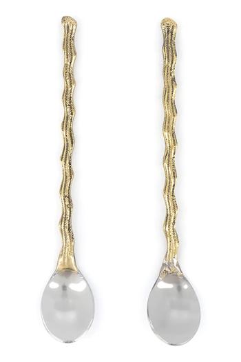 Sada lyžičiek Doing Goods Wavy Teaspoon Set 11,5 cm. 2-pak viac farieb
