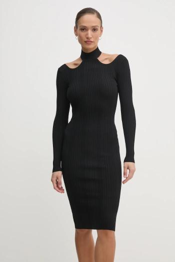 Šaty Marciano Guess NARA čierna farba, mini, priliehavé, 5RGK82 5681Z