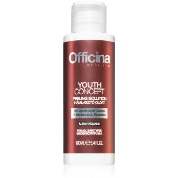 Helia-D Officina Youth Concept vyhladzujúce exfoliačné sérum na noc 100 ml