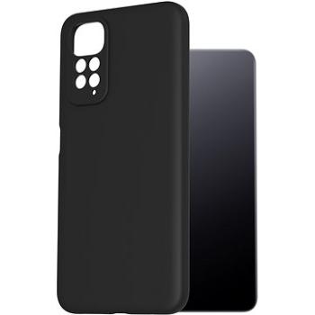 AlzaGuard Premium Liquid Silicone Case na Xiaomi Redmi Note 11/11S čierny (AGD-PCS0085B)
