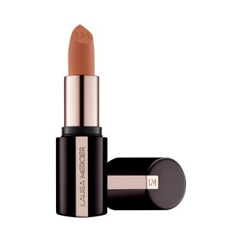 Laura Mercier Vyhladzujúci matný rúž Caviar (Smoothing Matte Lipstick) 3,8 g 820 Peach Cashmere