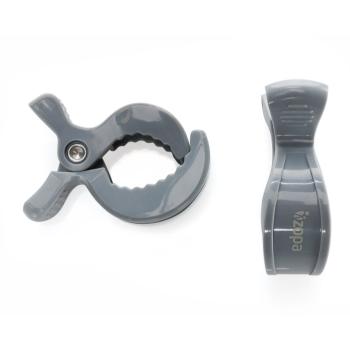 Zopa Multifunctional Stroller Clamps multifunkčná spona Grey 2 ks