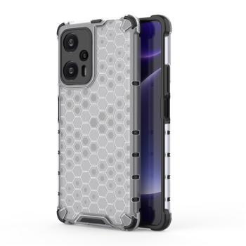 HONEYCOMB Ochranný kryt Xiaomi Poco F5 biely