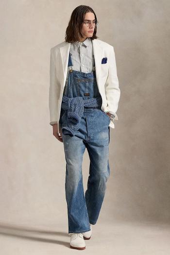 Rifľové nohavice na traky Polo Ralph Lauren pánske, 710963271