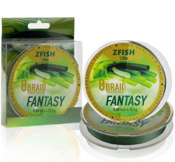 Zfish splienaná šnúra fantasy 8 braid 130 m - 0,18 mm 13,8 kg