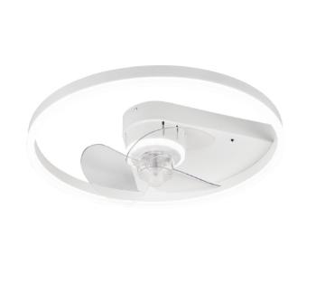 LED ventilátor Reality Borgholm biela R67083131