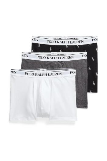 Boxerky Polo Ralph Lauren 3-pak pánske, šedá farba, 714830299