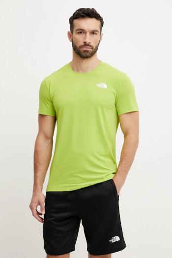 Športové tričko The North Face Lightning Alpine zelená farba, jednofarebné, NF0A87H71MO1