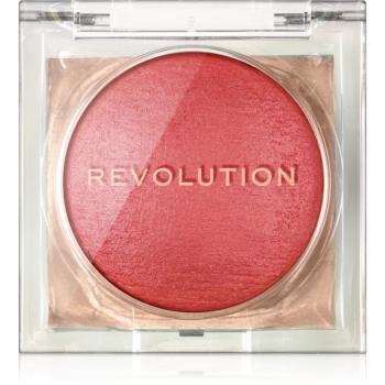 Makeup Revolution Beam Bright Blush rozjasňujúca lícenka odtieň Peach Pop 2.8 g