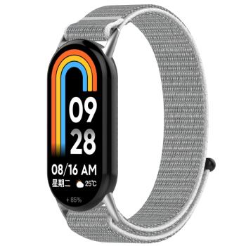 NYLON Vymeniteľný remienok pre Xiaomi Smart Band 9 šedý