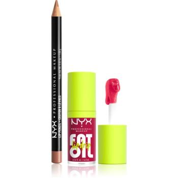 NYX Professional Makeup Fat Oil Lip Drip sada na pery 2 ks