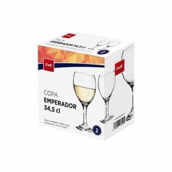 Cegeco Pohár na víno CoK Emperador 345ml 2ks