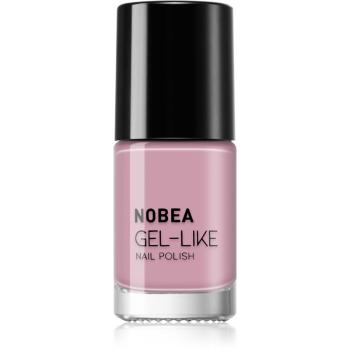 NOBEA Day-to-Day Gel-like Nail Polish lak na nechty s gélovým efektom odtieň Old style pink #N50 6 ml