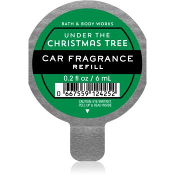 Bath & Body Works Under The Christmas Tree parfum pentru masina rezervă 6 ml