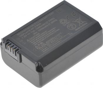 Batéria T6 power Sony NP-FW50, 1080mAh, čierna