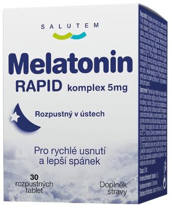 SALUTEM Melatonin Rapid komplex 5mg 30 tabliet