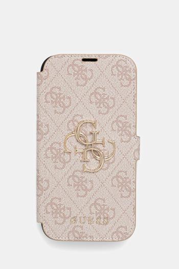 Puzdro na mobil Guess iPhone 16 6.1" ružová farba, GUBKP16S4GMGPI