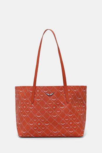 Kabelka ZADIG&VOLTAIRE oranžová farba, LWBA03896