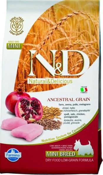 Farmina N&D dog AG adult mini, chicken, spelt, oats & pomegranate 2,5kg