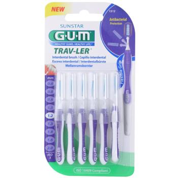 G.U.M Trav-Ler Interdental medzizubné kefky 1,2 mm 6 ks