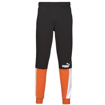 Puma  ESS+ BlOCK SWEATPANT TR  Tepláky/Vrchné oblečenie Čierna