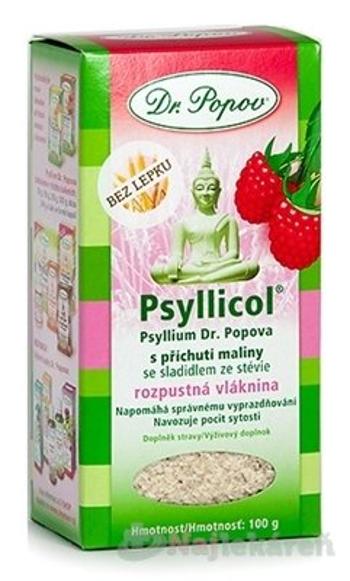 Dr.Popov Psyllicol s príchuťou maliny 100 g