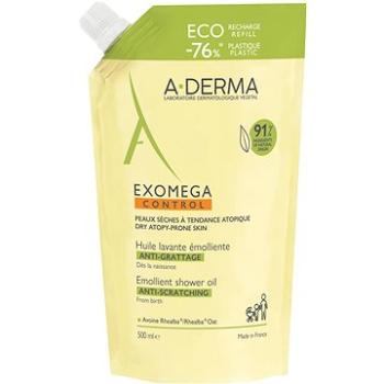 A-DERMA Exomega Control Zvláčňujúci sprchový olej – Recyklovateľná ECO náhradná náplň 500 ml (3282770388701)