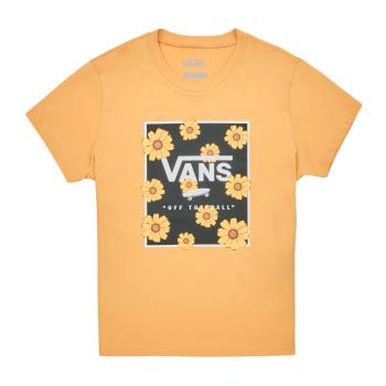 Vans  SUNFLOWER ANIMAL BOX CREW  Tričká s krátkym rukávom Žltá