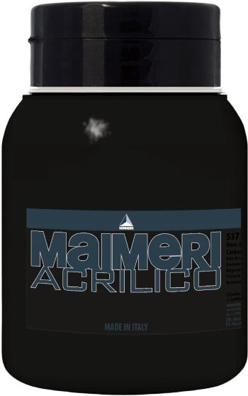 Maimeri Acrilico Akrylová farba Carbon Black 537 1000 ml 1 ks