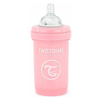 TWISTSHAKE Dojčenská fľaša Anti-Colic ružová 0 + mesiacov 180 ml