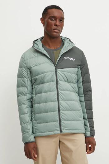 Páperová športová bunda adidas TERREX Multi zelená farba, prechodná, JD8393