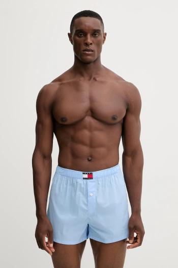 Bavlnené boxerky Tommy Hilfiger 3-pak modrá farba, UM0UM03613