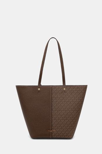 Kabelka MICHAEL Michael Kors FLORA hnedá farba, 30T5GFFT3B