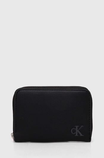 Peňaženka Calvin Klein Jeans dámska, čierna farba, K60K612254